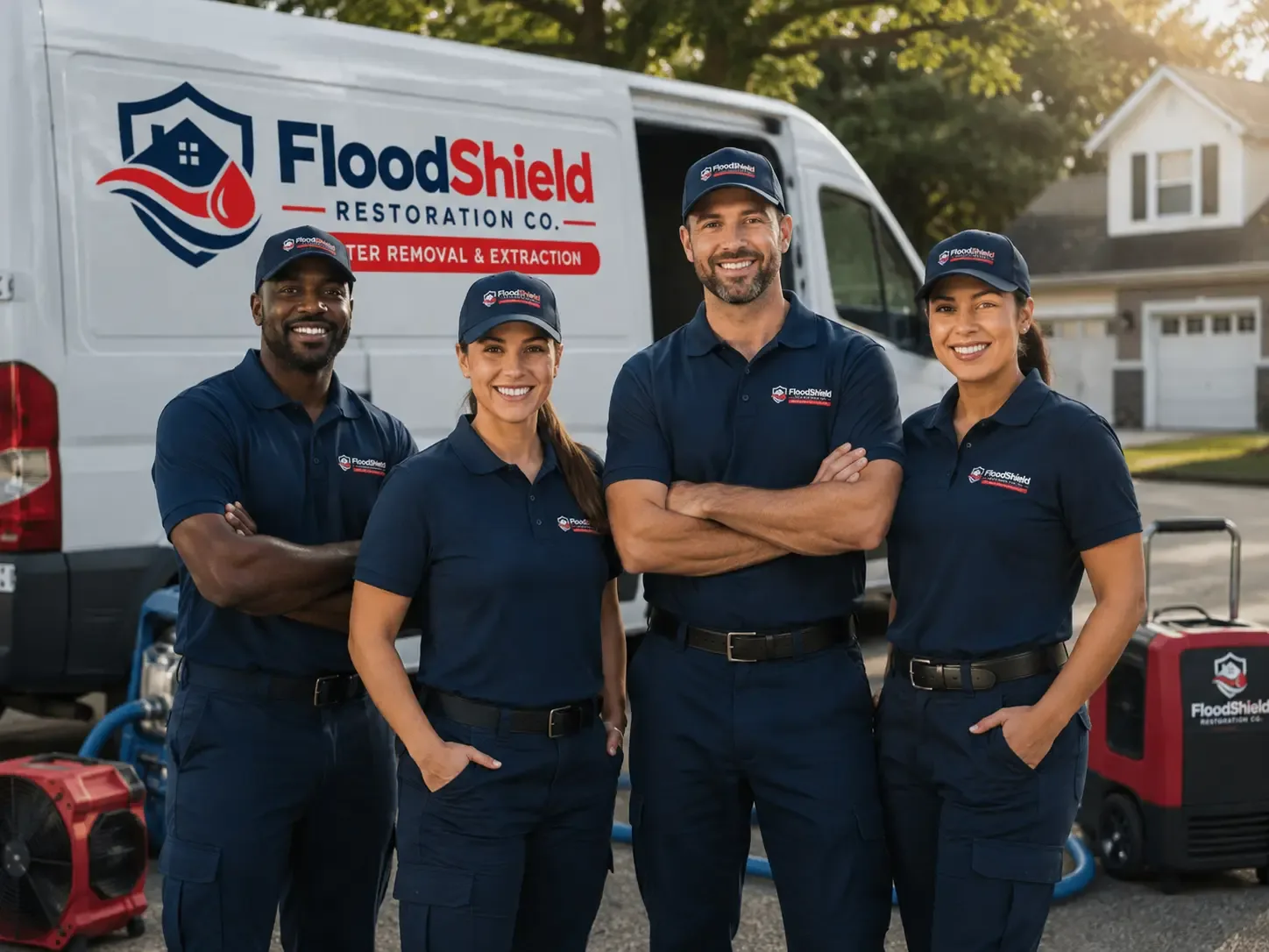 Flood Damage Restoration company in Sciota, IL
