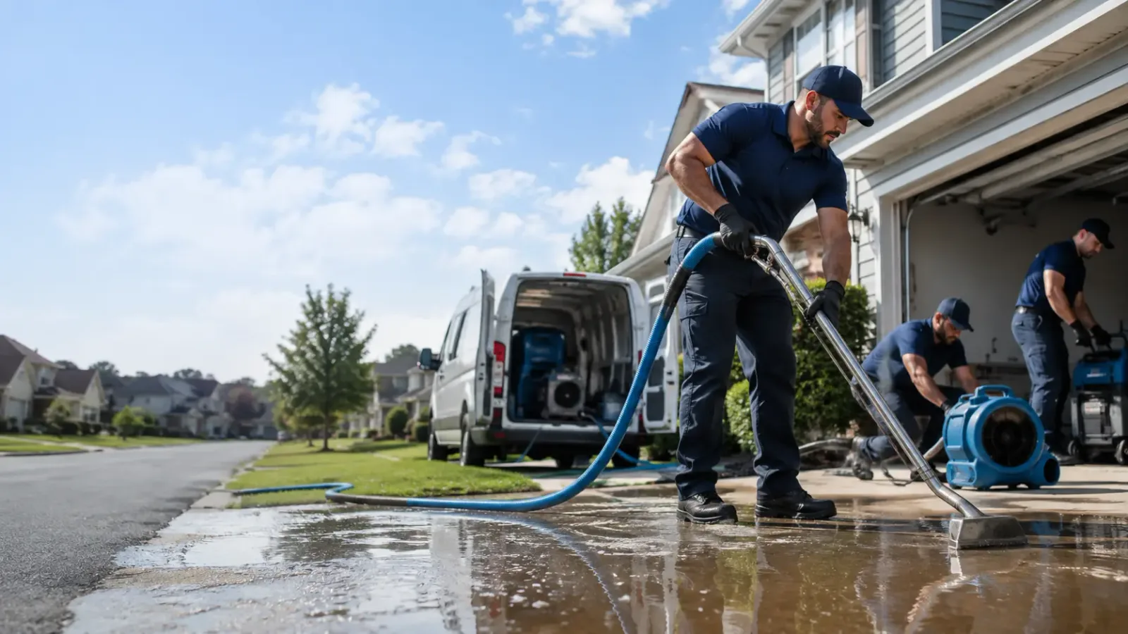 Flood Damage Restoration in Sciota, IL